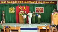 Tân trưởng Công an các huyện và TP. Phan Thiết ra mắt, nhận nhiệm vụ