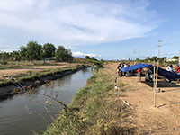 Báo động tình trạng “trộm” nước dọc kênh