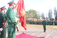 Trung đoàn Bộ binh 812, Bộ CHQS tỉnh Bình Thuận: Tuyên thệ chiến sĩ mới năm 2020
