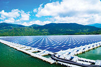 Hồ Cà Giây thu hút nhiều dự án điện mặt trời