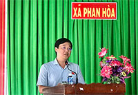 Cử tri xã Phan Hòa kiến nghị nhiều vấn đề dân sinh thiết thực