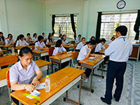 806 thí sinh tham dự kỳ thi tuyển sinh vào lớp 10 Trường THPT Chuyên Trần Hưng Đạo năm học 2020 -2021