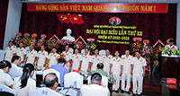 Đại hội Đảng bộ Công an thành phố Phan Thiết, nhiệm kỳ 2020-2025