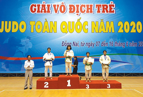 Binh Thuan won 15 medals at the National Junior Judo Championship 2020