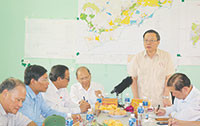 Phó Chủ tịch Quốc hội Phùng Quốc Hiển làm việc với UBND tỉnh: Thống nhất chủ trương đầu tư hồ chứa nước La Ngà 3