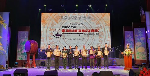 Binh Thuan wins first prize, second prize at National Traditional Musical instrument Solo and Orchestra Competition 2020