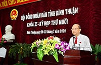 Khai mạc kỳ họp thứ 10 HĐND tỉnh khóa X