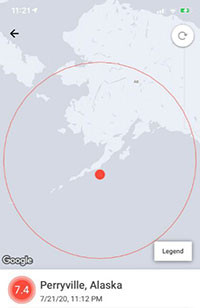 Cảnh báo sóng thần ở Alaska sau trận động đất mạnh 7,8 độ