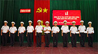 Lữ đoàn 681 thăng quân hàm cho Quân nhân chuyên nghiệp