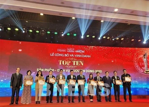 Top 100 products and services in 2020 honoured