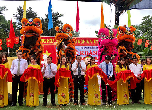 VND 68 bln water plant inaugurated in Duc Linh to celebrate the provincial Party Congress