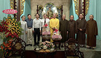 Tỉnh ủy thăm Ban Trị sự Phật giáo tỉnh nhân dịp Đại lễ Vu lan 2020