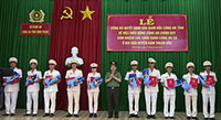 Điều động Công an chính quy đảm nhiệm các chức danh Công an xã ở Hàm Thuận Bắc
