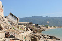 Cảnh báo sạt lở ven biển Tuy Phong