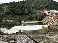Chủ động phòng tránh ngập lụt khi hồ sông Quao điều tiết xả lũ