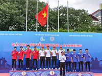 Bình Thuận đạt 4 huy chương tại giải Đua thuyền Rowing và Canoeing vô địch trẻ quốc gia năm 2020