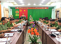 Công an Bình Thuận quyết tâm kéo giảm tỷ lệ tội phạm hình sự