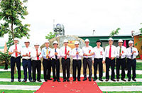 Hướng tới Đại hội đại biểu toàn quốc lần thứ XIII của Đảng: Gắn biển công trình Nhà máy điện mặt trời Phước Thái 1