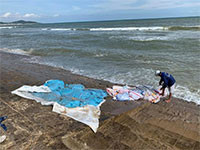 Cảnh báo gió mạnh, sóng lớn trên vùng biển Bình Thuận​