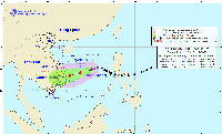 Bão số 10 tăng tốc, cách quần đảo Hoàng Sa hơn 300km