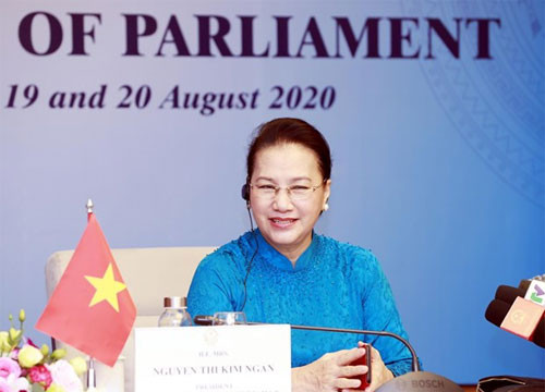 NA Chairwoman Nguyen Thi Kim Ngan attends fifth World Conference of Speakers of Parliament