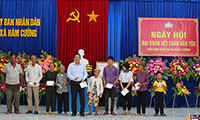 Xã Hàm Cường tổ chức ngày hội Đại đoàn kết Liên khu dân cư