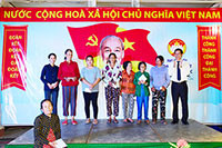 Ngày hội Đại đoàn kết toàn dân tộc ở khu phố 1, phường Bình Tân, La Gi