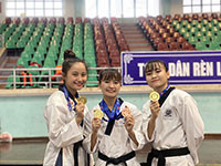 Giải vô địch Taekwondo quốc gia năm 2020: Bình Thuận giành 3 huy chương