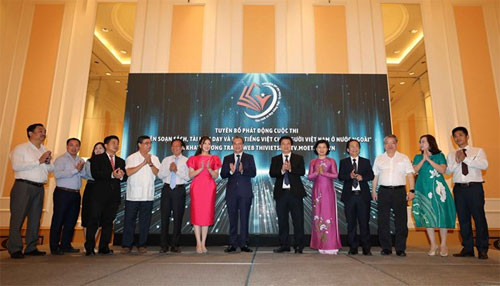 Contest launched promoting Vietnamese language teaching for overseas Vietnamese