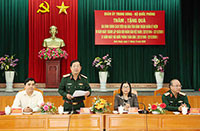 Thượng tướng Lê Huy Vịnh viếng nghĩa trang liệt sỹ tỉnh Bình Thuận