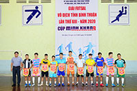 Khai mạc giải Futsal lần thứ XIII, năm 2020 - Cúp Minh Khang
