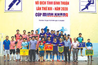 Giải vô địch futsal Bình Thuận lần thứ XIII - 2020: Hấp dẫn ở từng trận đấu