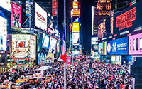 New York (Mỹ) trang hoàng Quả cầu pha lê đón năm mới trong hy vọng