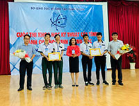 Trao giải Cuộc thi Khoa học Kỹ thuật dành cho học sinh trung học cấp tỉnh