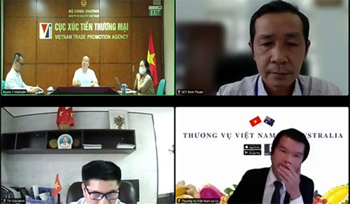 Binh Thuan joins “Dragon fruit of Vietnam Online Business Matching Conference with potential markets in 2021”