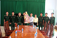 Trưởng Ban Nội chính Tỉnh ủy thăm và chúc tết một số đơn vị tại huyện Tuy Phong 