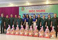 Hội Cựu TNXP Bình Thuận: Tặng 966 phần quà cho các gia đình chính sách và hội viên nghèo