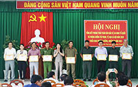 Công an Hàm Thuận Nam: Đơn vị dẫn đầu phong trào “Vì an ninh Tổ quốc”