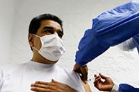 Tổng thống Venezuela tiêm vaccineSputnik V do Nga sản xuất