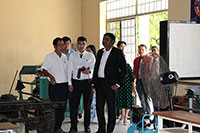 Tổng lãnh sự Ấn Độ thăm trường nghề Bình Thuận