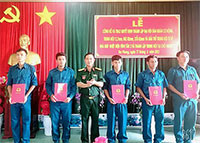 Tuy Phong: Thành lập đại đội, trung đội dân quân tự vệ