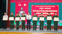 Bình Thuận tổng kết công tác tuyển quân năm 2021