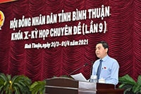 Khai mạc kỳ họp chuyên đề (lần 9) HĐND tỉnh khóa X