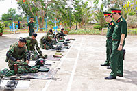 Bộ Tổng Tham mưu kiểm tra công tác sẵn sàng chiến đấu của Bộ CHQS tỉnh Bình Thuận