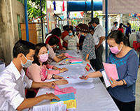 Khu phố 1- Phú Tài (TP. Phan Thiết): Rộn ràng ngày hội bầu cử