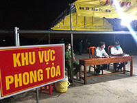 Hàm Thuận Bắc: Nghiêm túc chấp hành lệnh phong tỏa 2 khu vực có ca nghi nhiễm Covid-19