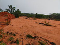 TP. Phan Thiết: Sạt lở đất, cát tràn do mưa lớn