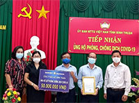 Bảo Việt trao 50 triệu đồng vào quỹ phòng chống dịch Covid-19