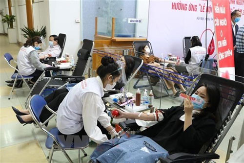 14th Red Spring Festival blood donation drive surpasses set target
