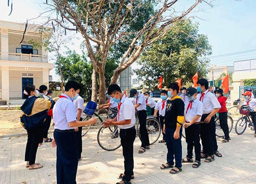 Binh Thuan: Students back to schools after Tet break with strictly preventive measures